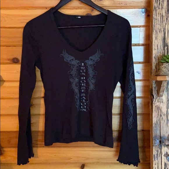 Iron Horse Saloon Lomb sleeve shirt